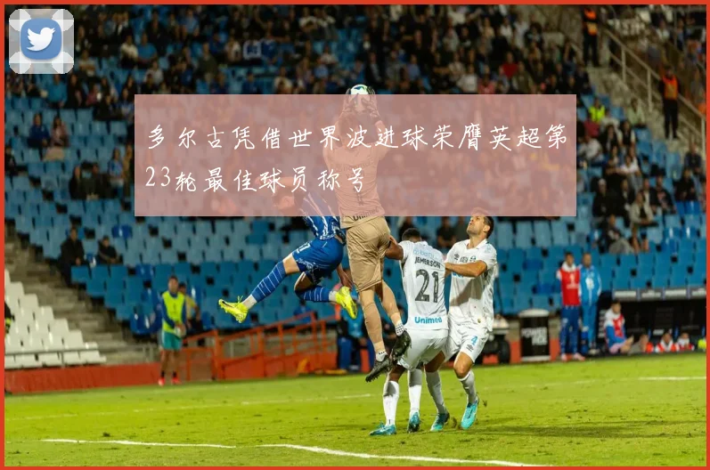 多尔古凭借世界波进球荣膺英超第23轮最佳球员称号